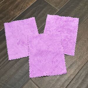 NWOT 3pc MicroFiber Reusable Cleaning Cloths
